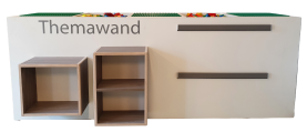 Thema wand met vakken Tangara groothandel voor de kinderopvang en kinderdagverblijfinrichting 38